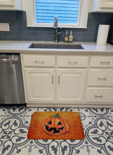 Load image into Gallery viewer, October Pumpkin Halloween Machine Washable Memory Foam Mat SB3020RUG