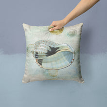 Load image into Gallery viewer, Shells Throw Pillow - 14x14 Decorative Pillow – Art for Your Home &amp; Patio