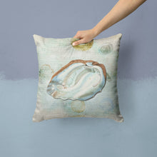 Load image into Gallery viewer, Shells Throw Pillow - 14x14 Decorative Pillow – Art for Your Home &amp; Patio