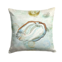 Load image into Gallery viewer, Shells Throw Pillow - 14x14 Decorative Pillow – Art for Your Home &amp; Patio