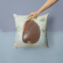 Load image into Gallery viewer, Shells Throw Pillow - 14x14 Decorative Pillow – Art for Your Home &amp; Patio