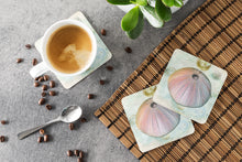 Load image into Gallery viewer, Anemone  Coasters - Set of 4 Lightweight Foam, Absorbent Drink Coasters