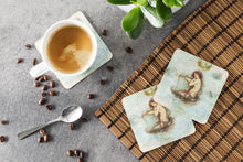 Load image into Gallery viewer, Mermaids and Mermen  Coasters - Set of 4 Lightweight Foam, Absorbent Drink Coasters