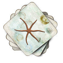Load image into Gallery viewer, Starfish  Coasters - Set of 4 Lightweight Foam, Absorbent Drink Coasters
