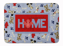 Load image into Gallery viewer, A House is not a home without a dog Machine Washable Memory Foam Mat SB3052RUG