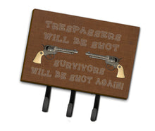 Load image into Gallery viewer, Tresspassers will be shot Leash or Key Holder SB3063TH68