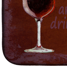 Load image into Gallery viewer, The best wines are the ones we drink with friends Dish Drying Mat – Absorbent, Artistic Kitchen Essentials SB3068DDM