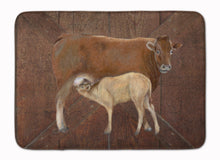 Load image into Gallery viewer, Cow Momma and Baby Machine Washable Memory Foam Mat SB3074RUG