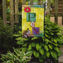Load image into Gallery viewer, Artsy OPEN Garden Flag - Outdoor Decorative Yard Flag