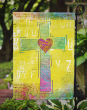 Load image into Gallery viewer, Artsy Cross Garden Flag - Outdoor Decorative Yard Flag SB3100GF