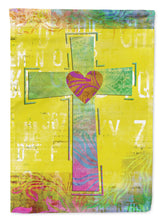 Load image into Gallery viewer, Artsy Cross Garden Flag - Outdoor Decorative Yard Flag SB3100GF