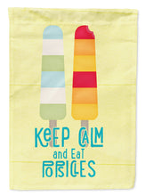 Load image into Gallery viewer, Keep calm and eat popsicles Garden Flag - Outdoor Decorative Yard Flag