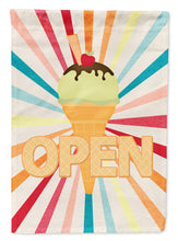 Load image into Gallery viewer, Ice Cream shop or stand Open Flag Canvas House Size SB3113CHF