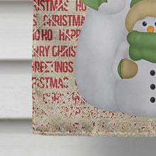 Load image into Gallery viewer, Snowman Family Snowpeople Flag Canvas House Size SB3116CHF