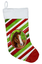 Load image into Gallery viewer, Horse Foal Candy Cane Holiday Christmas Christmas Stocking SB3131-CS