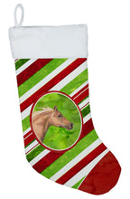 Load image into Gallery viewer, Horse Candy Cane Holiday Christmas Christmas Stocking SB3134-CS