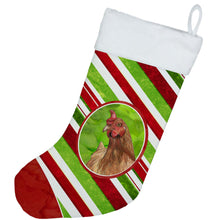 Load image into Gallery viewer, Chicken Candy Cane Holiday Christmas Christmas Stocking SB3140-CS