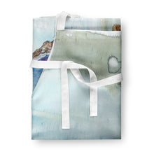 Load image into Gallery viewer, Oysters Watercolor Apron – Artist-Designed Kitchen, BBQ &amp; Craft Apron SC2001APRON