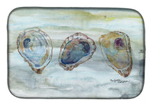 Load image into Gallery viewer, Oysters Watercolor Dish Drying Mat – Absorbent, Artistic Kitchen Essentials SC2001DDM