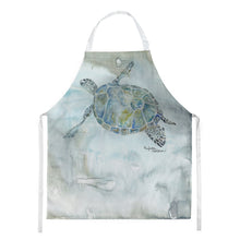Load image into Gallery viewer, Sea Turtle Watercolor Apron – Artist-Designed Kitchen, BBQ &amp; Craft Apron SC2006APRON