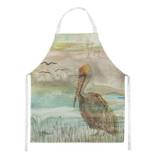 Load image into Gallery viewer, Brown Pelican Sunset Apron – Artist-Designed Kitchen, BBQ &amp; Craft Apron SC2011APRON
