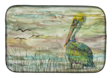 Load image into Gallery viewer, Pelican Sunset Dish Drying Mat – Absorbent, Artistic Kitchen Essentials SC2012DDM