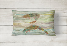 Load image into Gallery viewer, Shrimp Sunset Canvas Fabric Decorative Pillow SC2014PW1216