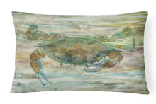 Load image into Gallery viewer, Crab a leg up Sunset Canvas Fabric Decorative Pillow SC2015PW1216