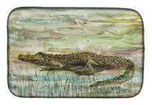 Load image into Gallery viewer, Alligator Sunset Dish Drying Mat – Absorbent, Artistic Kitchen Essentials SC2016DDM