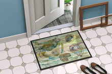 Load image into Gallery viewer, Crab, Shrimp and Oyster Sunset Doormat - 24x36 Decorative Floor Mat – Indoor/Outdoor Rug with Artistic Flair SC2017JMAT