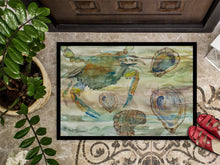 Load image into Gallery viewer, Crab, Shrimp and Oyster Sunset Doormat - 18x27 Decorative Floor Mat – Indoor/Outdoor Rug with Artistic Flair SC2017MAT