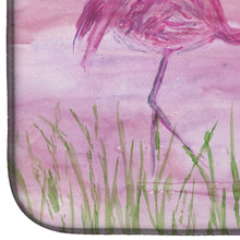 Load image into Gallery viewer, Flamingos Dish Drying Mat – Absorbent, Artistic Kitchen Essentials SC2018DDM
