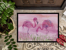 Load image into Gallery viewer, Flamingos Doormat - 18x27 Decorative Floor Mat – Indoor/Outdoor Rug with Artistic Flair SC2018MAT