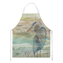 Load image into Gallery viewer, Blue Heron Sunset Apron – Artist-Designed Kitchen, BBQ &amp; Craft Apron SC2019APRON