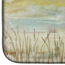 Load image into Gallery viewer, Blue Heron Yellow Sky Dish Drying Mat – Absorbent, Artistic Kitchen Essentials SC2020DDM