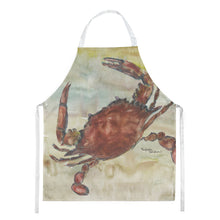 Load image into Gallery viewer, Cooked Crab Yellow Sky Apron – Artist-Designed Kitchen, BBQ &amp; Craft Apron SC2022APRON