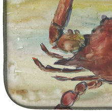 Load image into Gallery viewer, Cooked Crab Yellow Sky Dish Drying Mat – Absorbent, Artistic Kitchen Essentials SC2022DDM