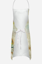 Load image into Gallery viewer, Crab, Shrimp, Oyster Yellow Sky Apron – Artist-Designed Kitchen, BBQ &amp; Craft Apron SC2026APRON