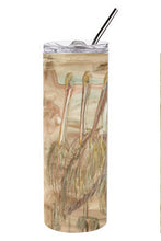 Load image into Gallery viewer, Brown Pelicans Double Walled Stainless Steel 20 oz Skinny Tumbler SC2033TBL20
