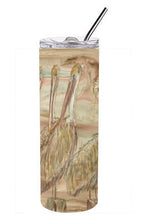 Load image into Gallery viewer, Brown Pelicans Double Walled Stainless Steel 20 oz Skinny Tumbler SC2033TBL20
