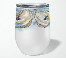 Load image into Gallery viewer, Oysters Stainless Steel 12 oz Stemless Wine Glass