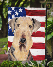 Load image into Gallery viewer, USA American Flag with Airedale Garden Flag – Decorative Outdoor Yard Flag