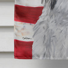 Load image into Gallery viewer, USA American Flag with Shih Tzu Flag Canvas House Size