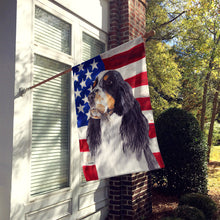 Load image into Gallery viewer, USA American Flag with Springer Spaniel Flag Canvas House Size