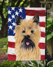 Load image into Gallery viewer, USA American Flag with Cairn Terrier Garden Flag – Decorative Outdoor Yard Flag