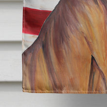 Load image into Gallery viewer, USA American Flag with Vizsla Flag Canvas House Size