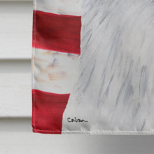 Load image into Gallery viewer, USA American Flag with American Eskimo Flag Canvas House Size