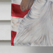 Load image into Gallery viewer, USA American Flag with Welsh Springer Spaniel Flag Canvas House Size
