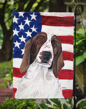 Load image into Gallery viewer, USA American Flag with Welsh Springer Spaniel Garden Flag – Decorative Outdoor Yard Flag
