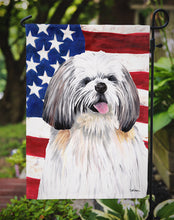 Load image into Gallery viewer, USA American Flag with Shih Tzu Garden Flag – Decorative Outdoor Yard Flag